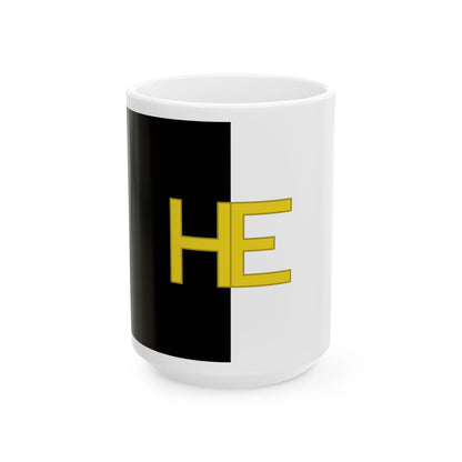 Hechtel-Eksel vlag (Belgium) White Coffee Mug-15oz-Go Mug Yourself