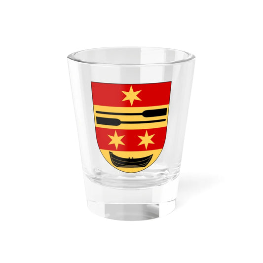 Hedesunda vapen (Sweden) (Coat of Arms) Shot Glass 1.5oz 1.5oz - Go Mug Yourself