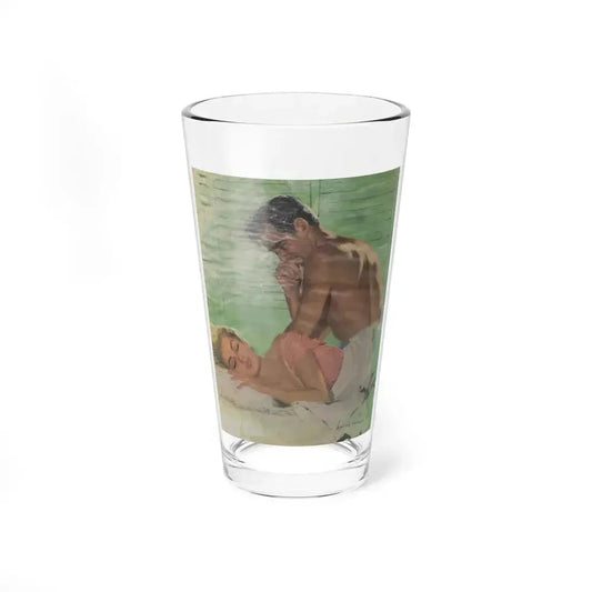 Hedley Rainnie illustration, Today's Woman magazine, March 1952 - Pint Glass 16oz 16oz - Go Mug Yourself