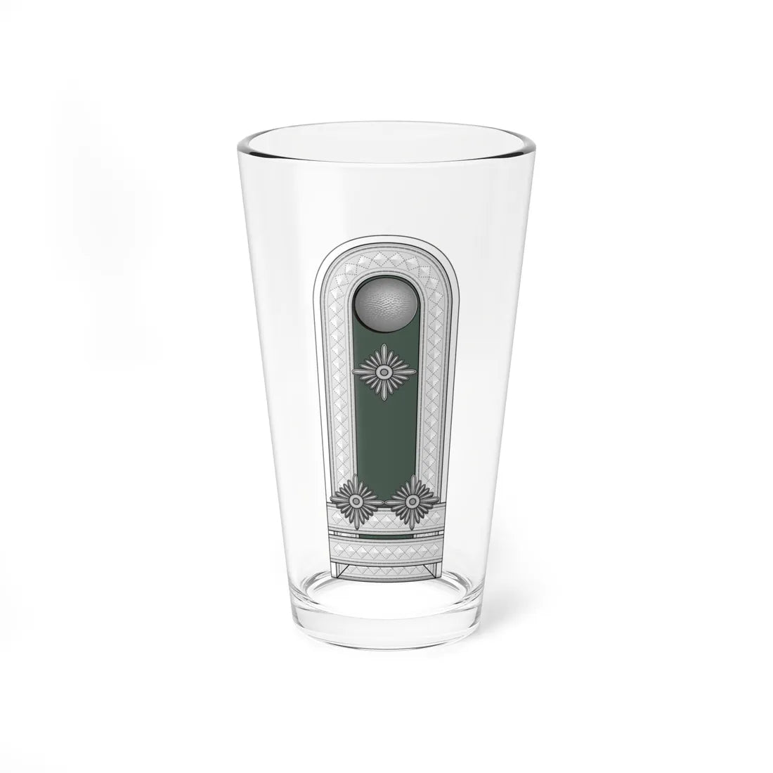 Heer Fahnenjunker Stabsfeldwebel (Germany) (Military Rank) Pint Glass 16oz 16oz - Go Mug Yourself