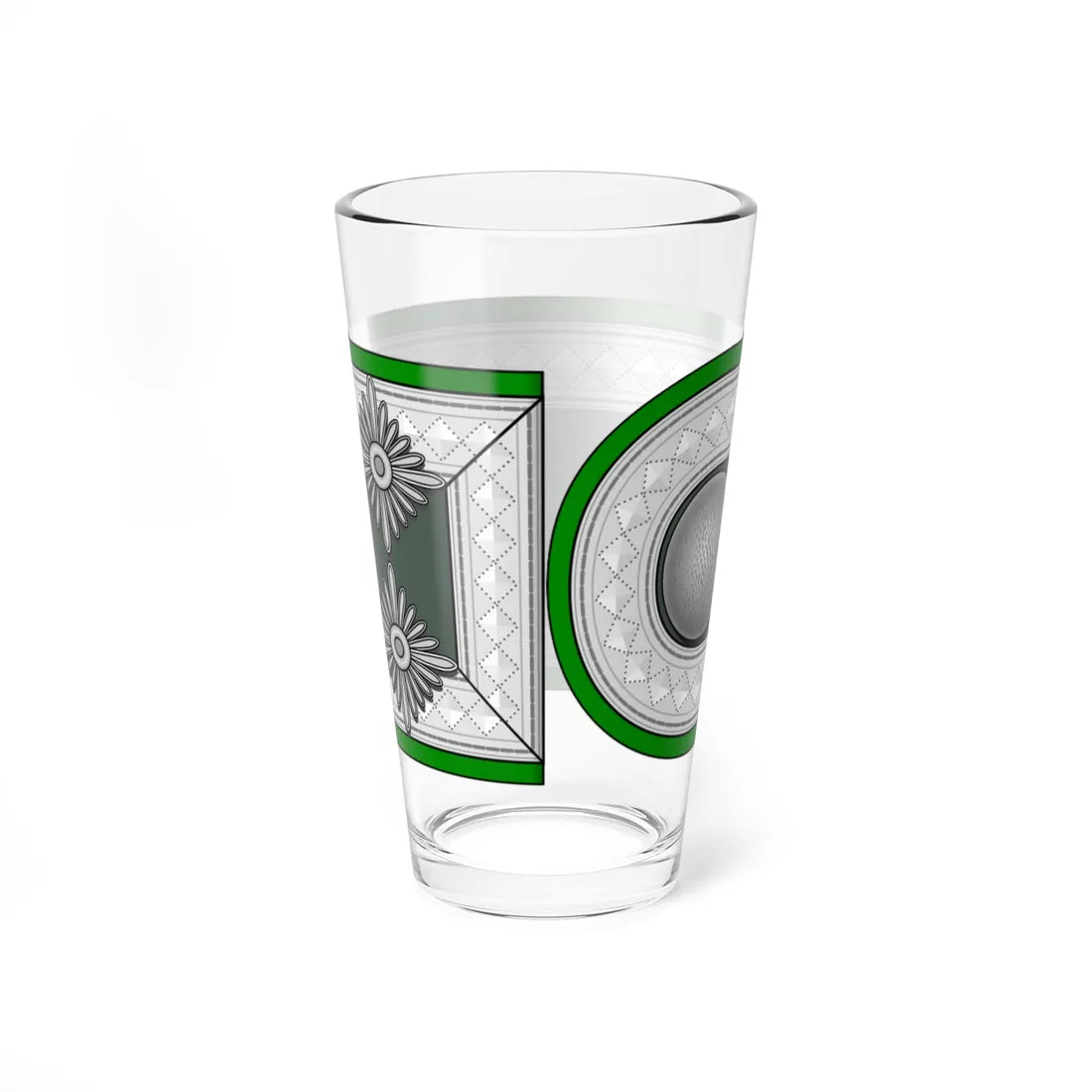 Heer Stabsfeldwebel Jäger h (Germany) (Military Rank) Pint Glass 16oz - Go Mug Yourself