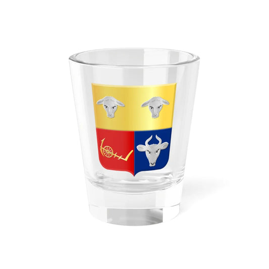 Heerde wapen HRvA (Netherlands) (Coat of Arms) Shot Glass 1.5oz 1.5oz - Go Mug Yourself