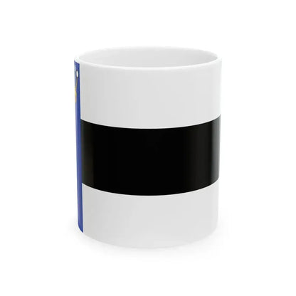 Heerenveen flag (Netherlands) White Coffee Mug 11oz - Go Mug Yourself