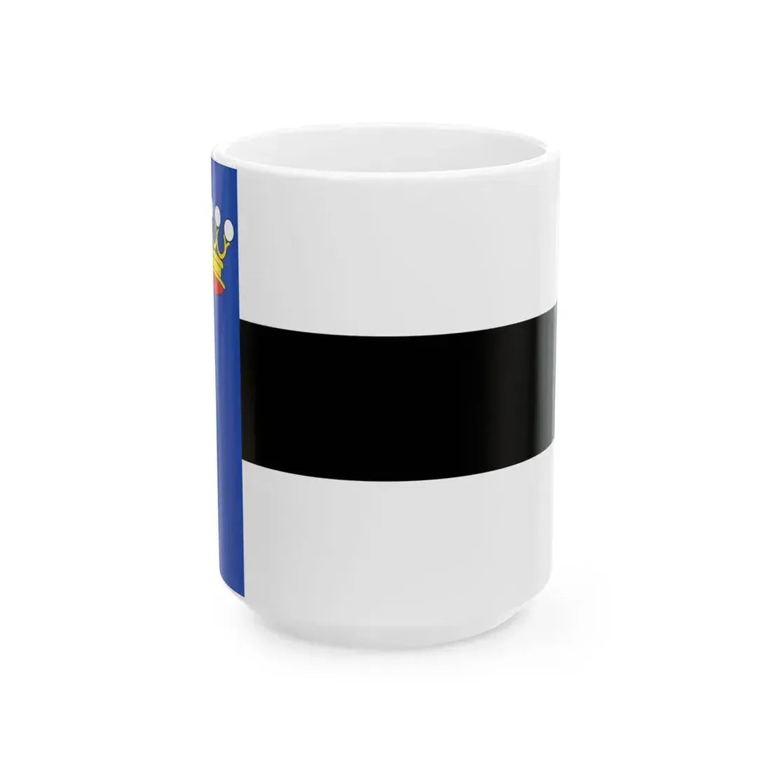 Heerenveen vlag (Netherlands) White Coffee Mug 15oz - Go Mug Yourself