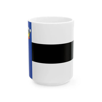 Heerenveen vlag (Netherlands) White Coffee Mug 15oz - Go Mug Yourself