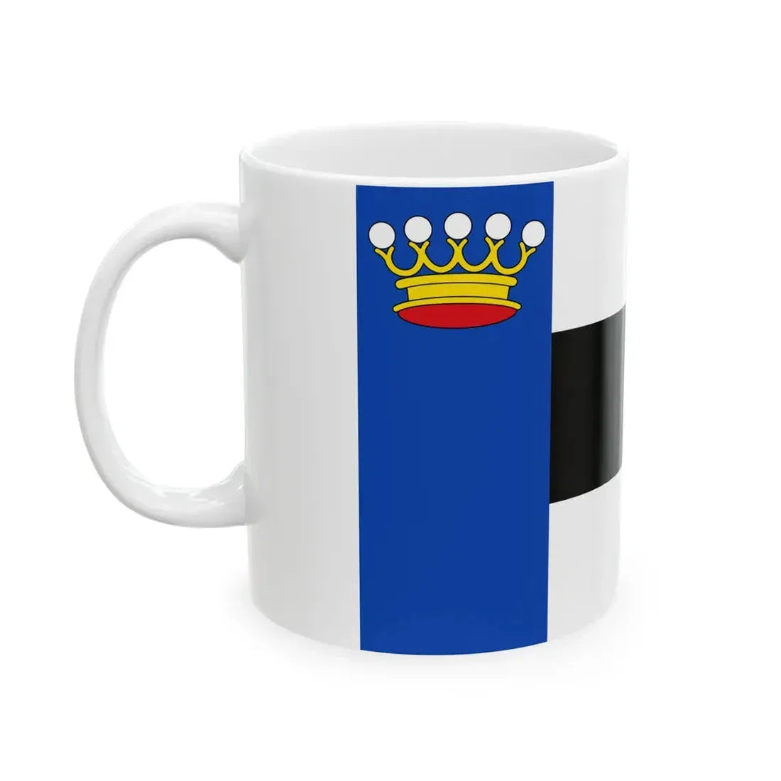 Heerenveen vlag (Netherlands) White Coffee Mug - Go Mug Yourself