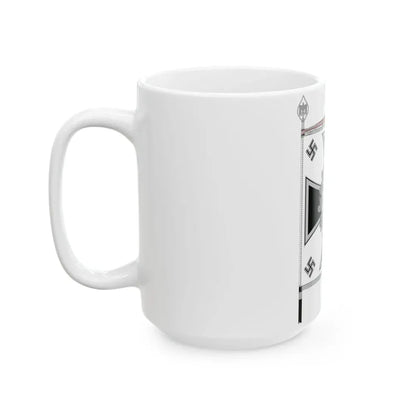 Heeresfahne Infanterie (Germany) White Coffee Mug - Go Mug Yourself
