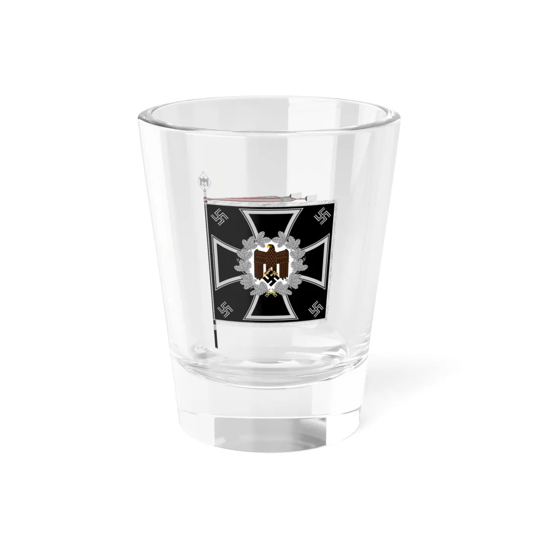 Heeresfahne Pioniere (Germany) Shot Glass 1.5oz 1.5oz - Go Mug Yourself