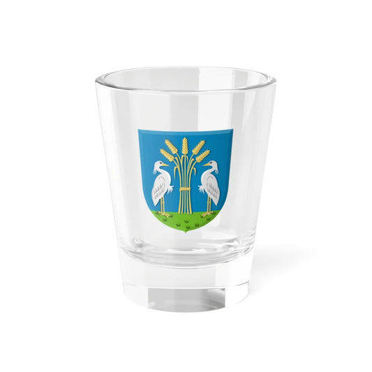 Heerhugowaard wapen (Netherlands) (Coat of Arms) Shot Glass 1.5oz 1.5oz - Go Mug Yourself