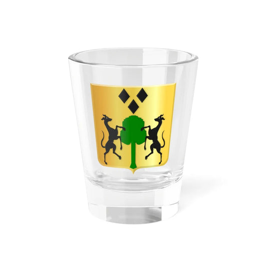 Heerjansdam wapen (Netherlands) (Coat of Arms) Shot Glass 1.5oz 1.5oz - Go Mug Yourself