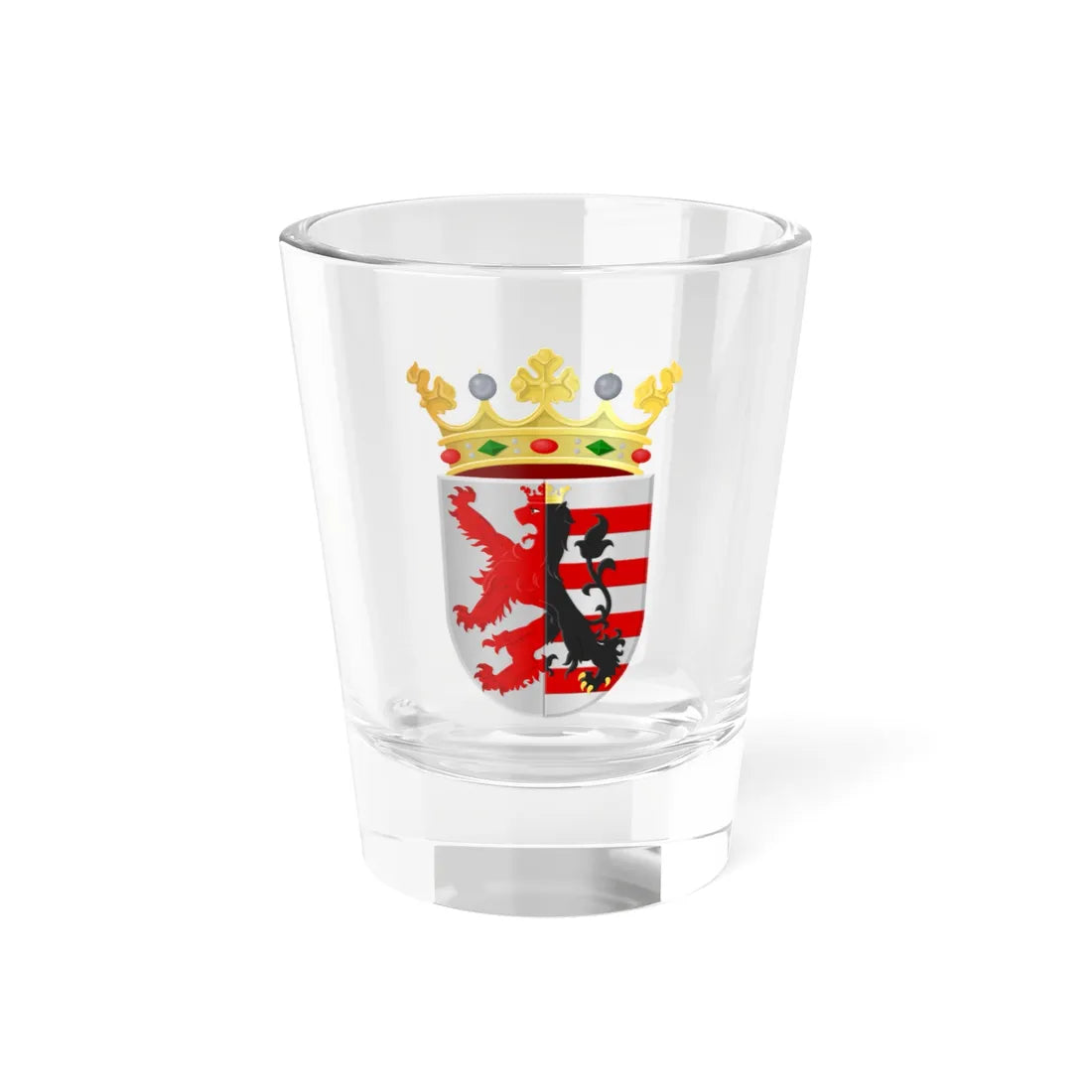 Heerlen wapen (Netherlands) (Coat of Arms) Shot Glass 1.5oz 1.5oz - Go Mug Yourself