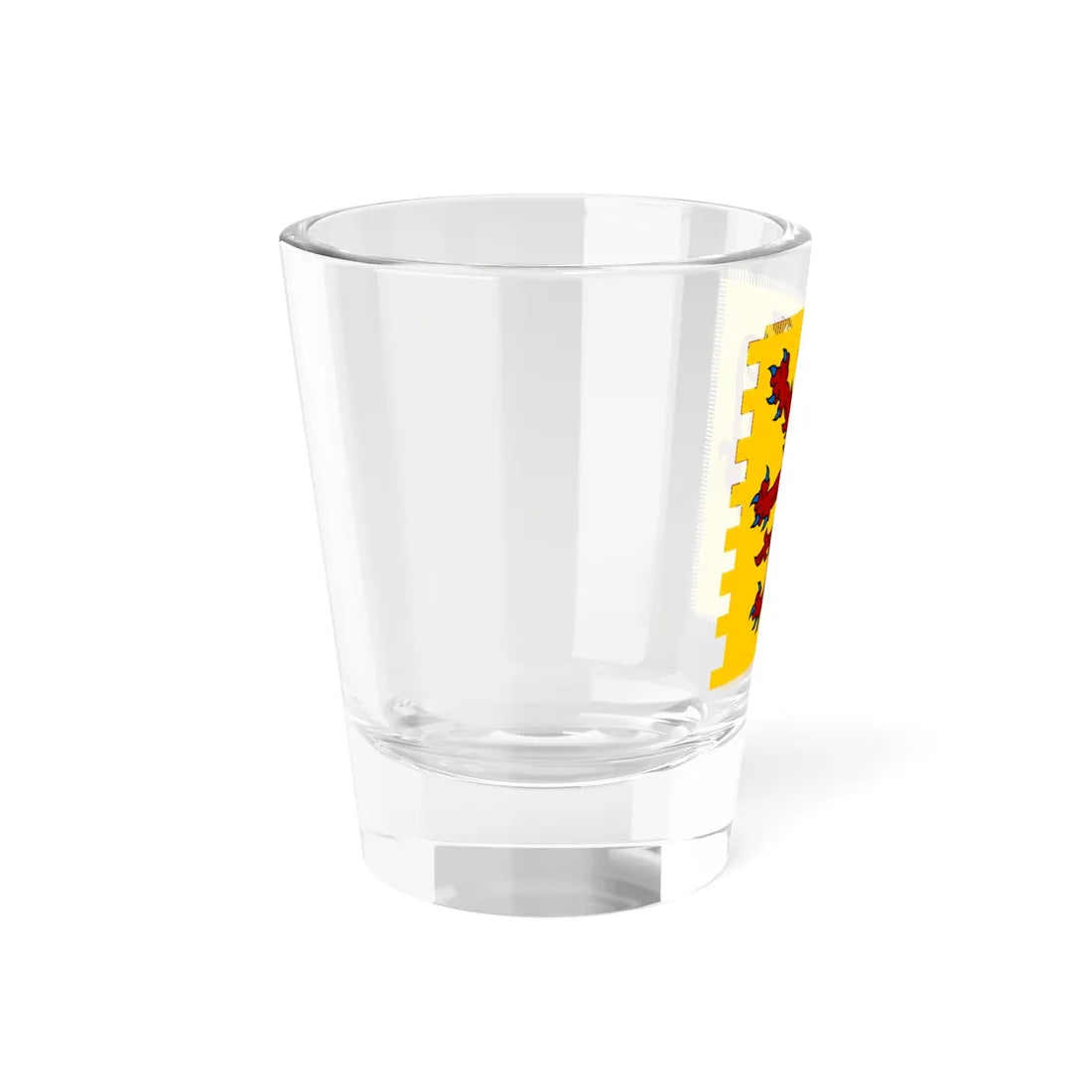 Heers vlag (Belgium) Shot Glass 1.5oz - Go Mug Yourself