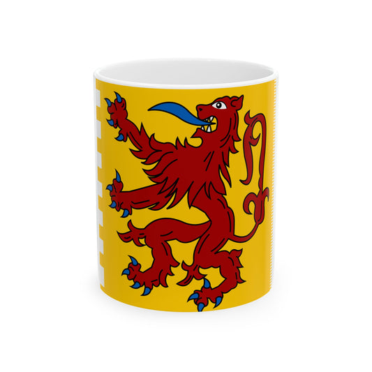 Heers vlag (Belgium) White Coffee Mug-11oz-Go Mug Yourself
