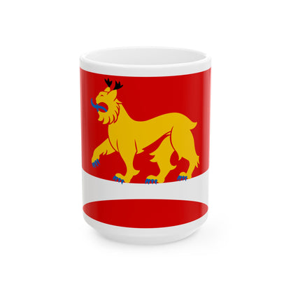 Heinola.lippu (Finland) White Coffee Mug-15oz-Go Mug Yourself
