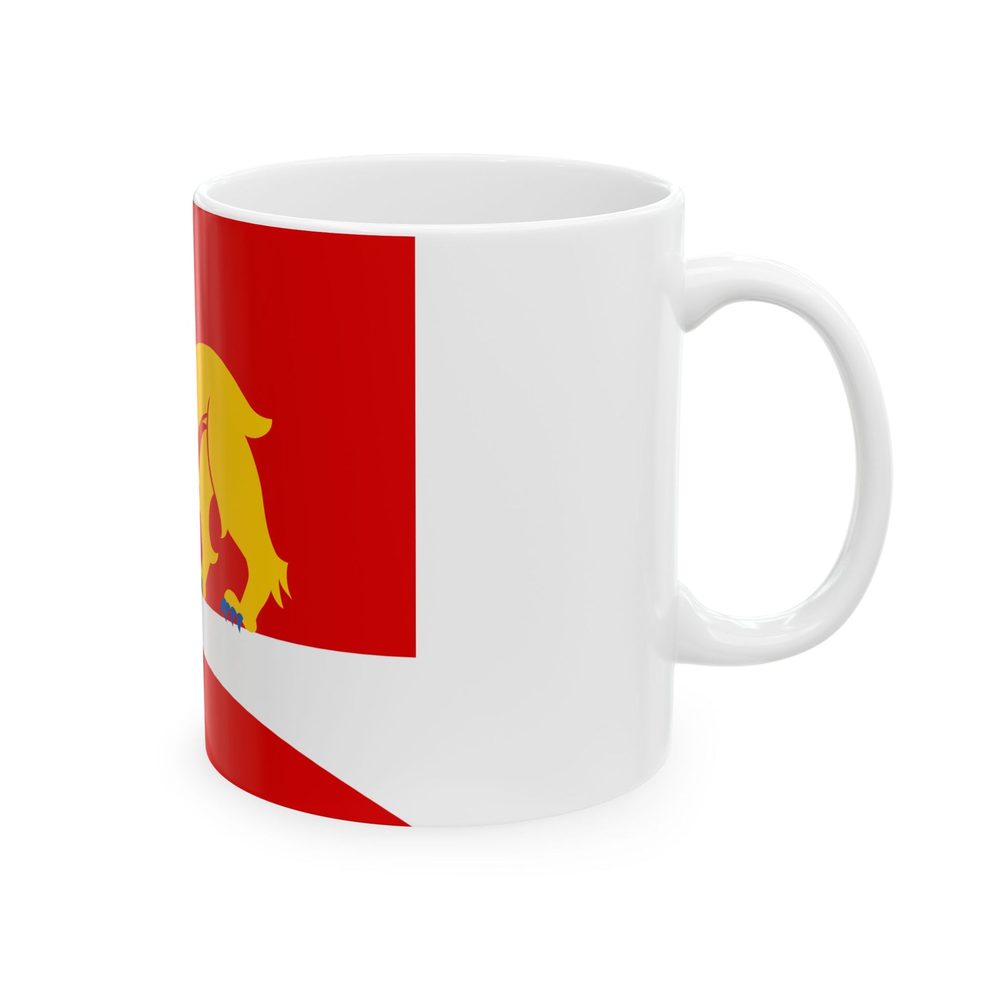 Heinola.lippu (Finland) White Coffee Mug-Go Mug Yourself