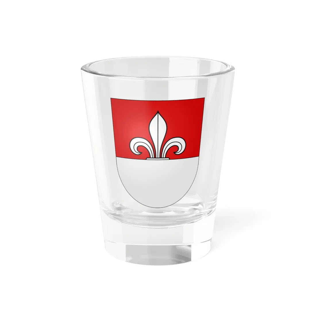 Heitenried-coat of arms (Switzerland) (Coat of Arms) Shot Glass 1.5oz 1.5oz - Go Mug Yourself