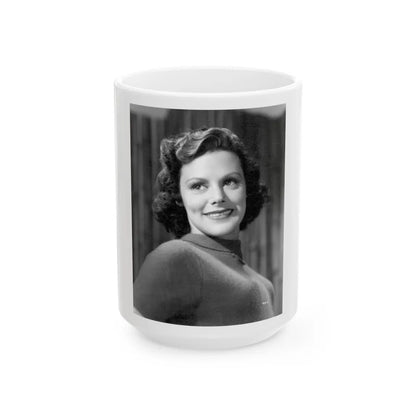 Helen Mack #05 (Vintage Female Icon) White Coffee Mug-15oz-Go Mug Yourself