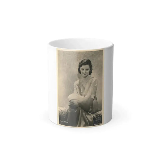 Helen Mack #06 (Vintage Female Icon) Color Changing Mug 11oz 11oz - Go Mug Yourself