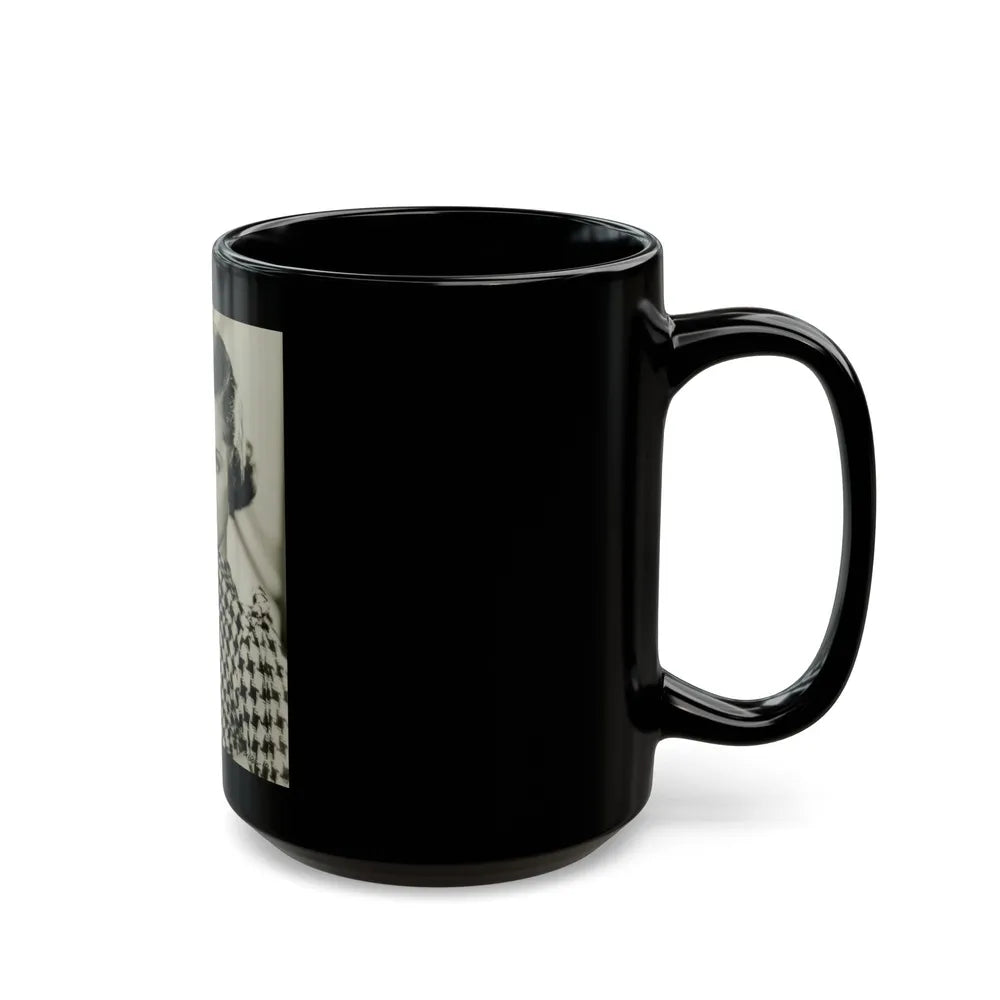 Helen Mack #09 (Vintage Female Icon) Black Coffee Mug-Go Mug Yourself