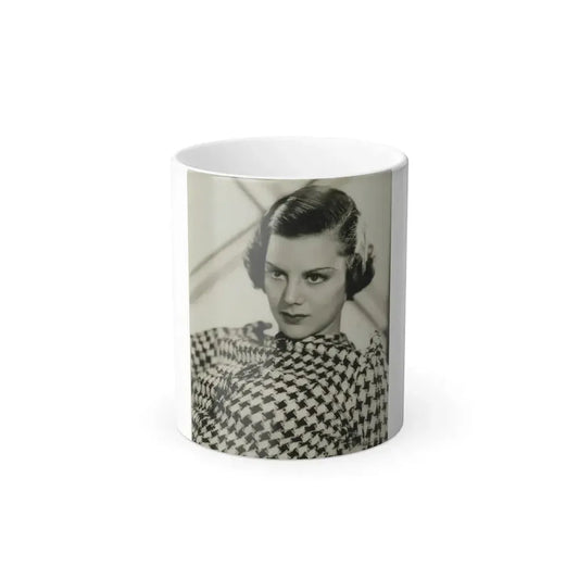 Helen Mack #09 (Vintage Female Icon) Color Changing Mug 11oz 11oz - Go Mug Yourself