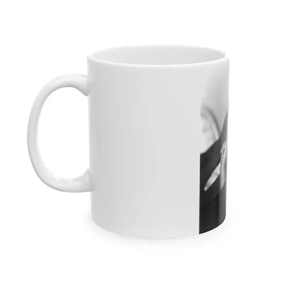 Helen Mack #21 (Vintage Female Icon) White Coffee Mug - Go Mug Yourself