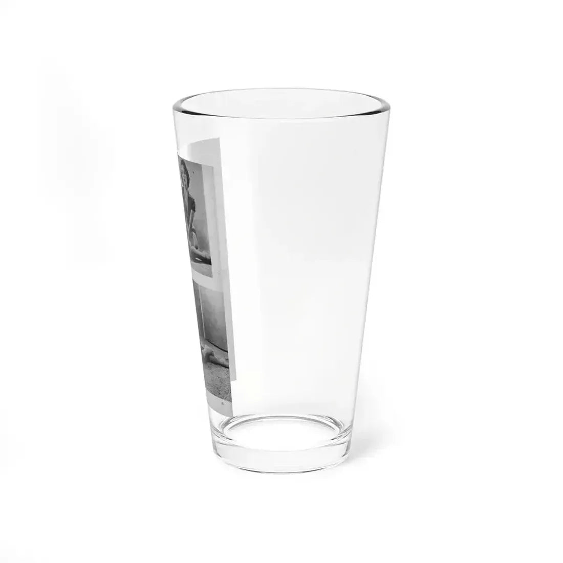 Helene Hayden #08 - 1 Page, 2 B&W Photos, Short & Caption from EYE Digest Mag. Nov. '53 (Vintage Female Icon) Pint Glass 16oz - Go Mug Yourself