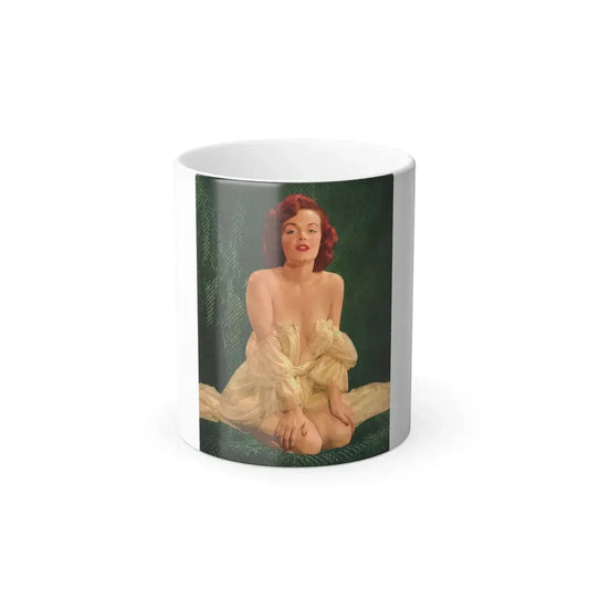 Helene Hayden #14 (Vintage Female Icon) Color Changing Mug 11oz 11oz - Go Mug Yourself