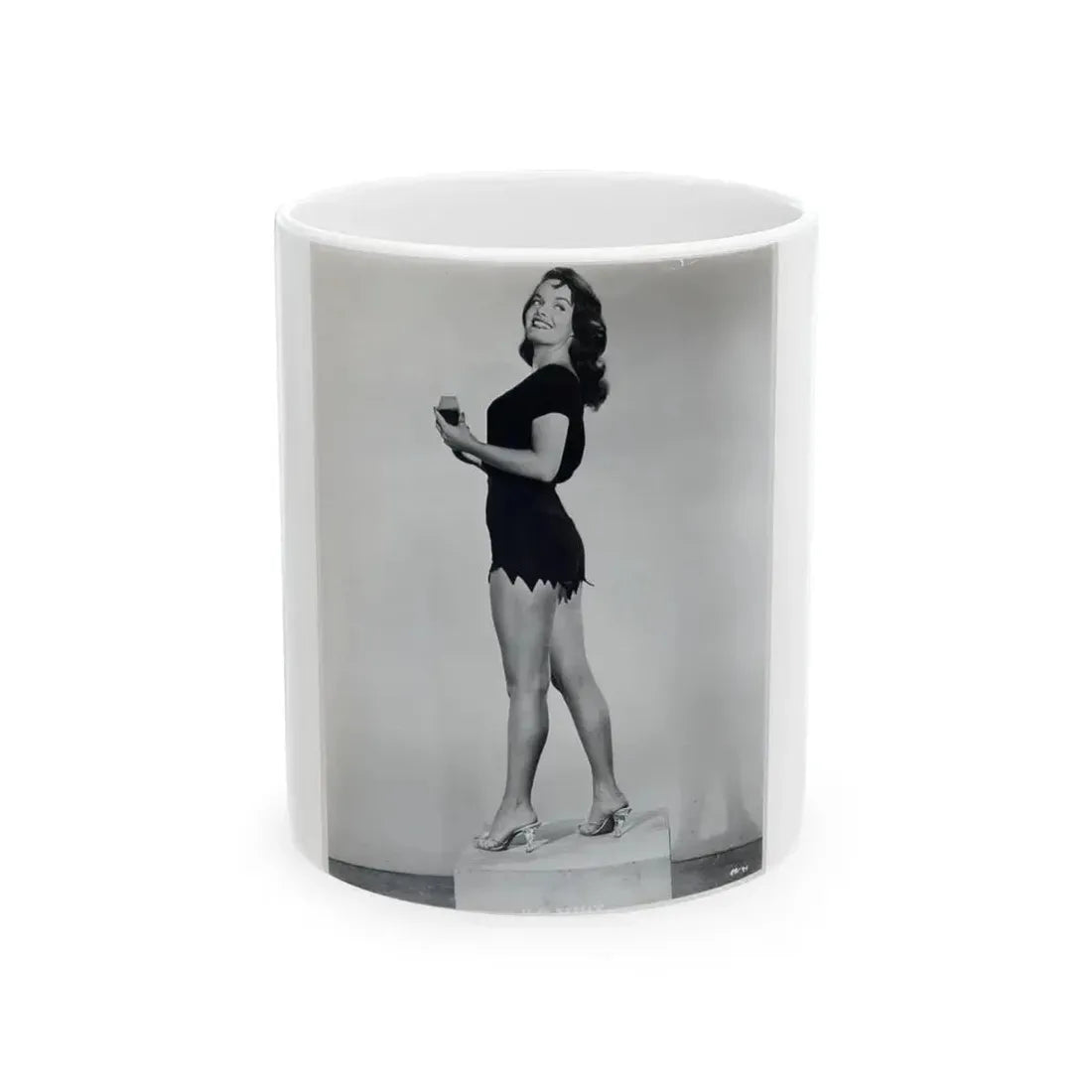Helene Hayden #16 (Vintage Female Icon) White Coffee Mug 11oz - Go Mug Yourself