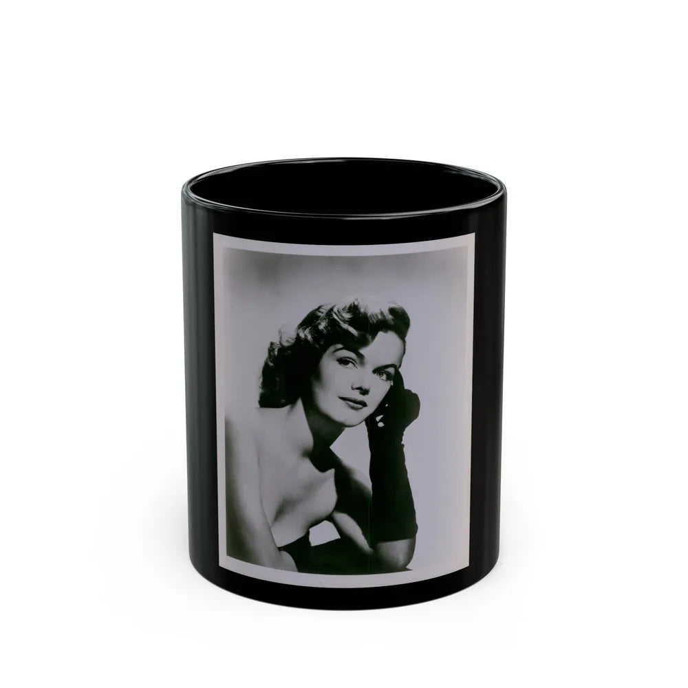 Helene Hayden #21 (Vintage Female Icon) Black Coffee Mug-11oz-Go Mug Yourself