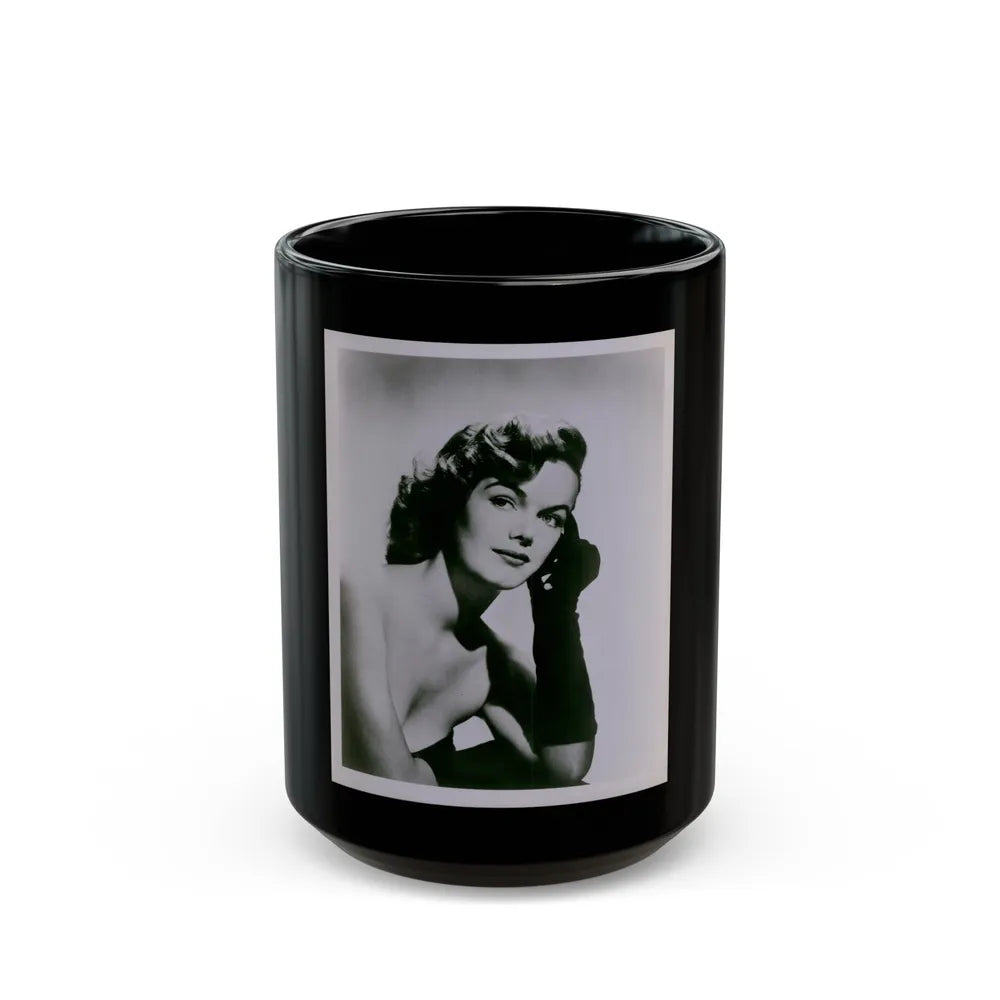 Helene Hayden #21 (Vintage Female Icon) Black Coffee Mug-15oz-Go Mug Yourself