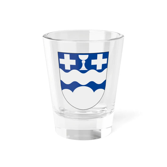 Helgum vapen (Sweden) (Coat of Arms) Shot Glass 1.5oz 1.5oz - Go Mug Yourself