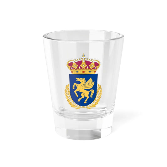 Helikopterstridsskolan vapen (Sweden) (Coat of Arms) Shot Glass 1.5oz 1.5oz - Go Mug Yourself