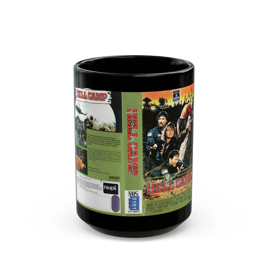 HELL CAMP (VHS COVER) - Black Coffee Mug-15oz-Go Mug Yourself