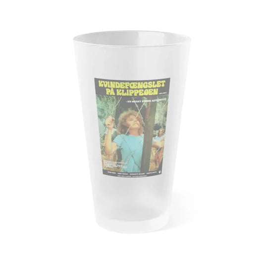 HELL HOLE (DANISH) 1978 Movie Poster - Frosted Pint Glass 16oz Default Title - Go Mug Yourself