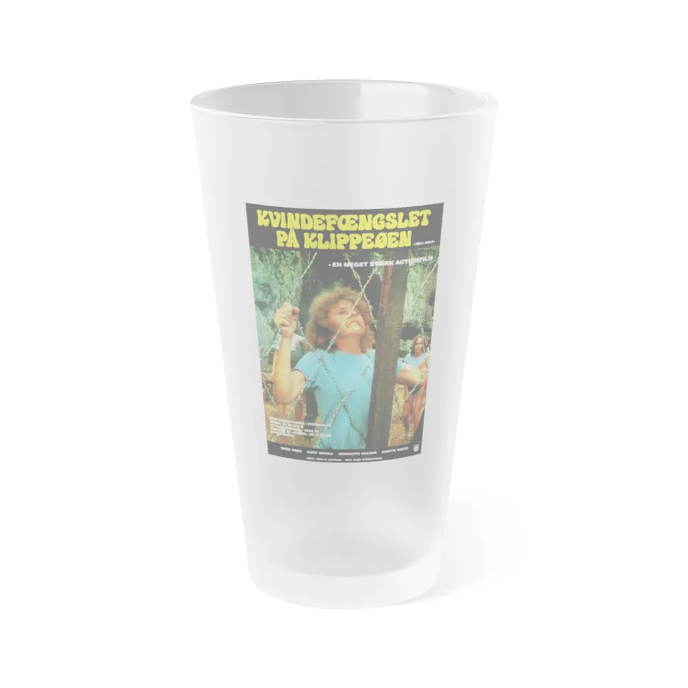 HELL HOLE (DANISH) 1978 Movie Poster - Frosted Pint Glass 16oz-Go Mug Yourself