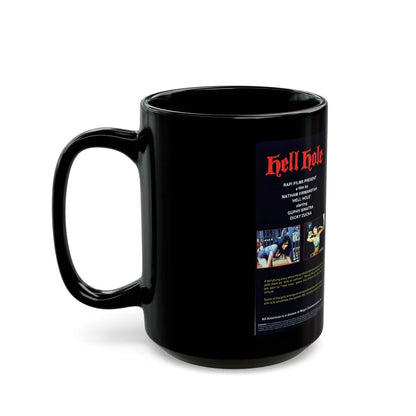 HELL HOLE (VHS COVER) - Black Coffee Mug-Go Mug Yourself