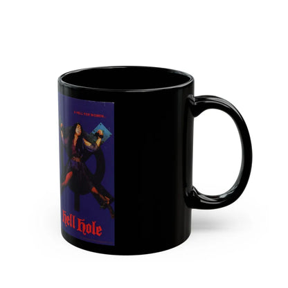 HELL HOLE (VHS COVER) - Black Coffee Mug-Go Mug Yourself