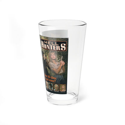 HELL HUNTERS (VHS COVER) Pint Glass 16oz-Go Mug Yourself