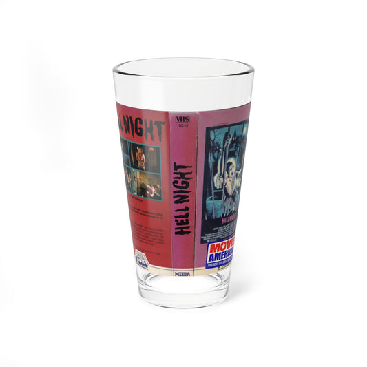 HELL NIGHT (VHS COVER) Pint Glass 16oz-16oz-Go Mug Yourself