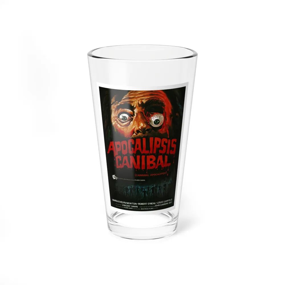 HELL OF THE LIVING DEAD (SPAIN) 1980 Movie Poster - Pint Glass 16oz-16oz-Go Mug Yourself