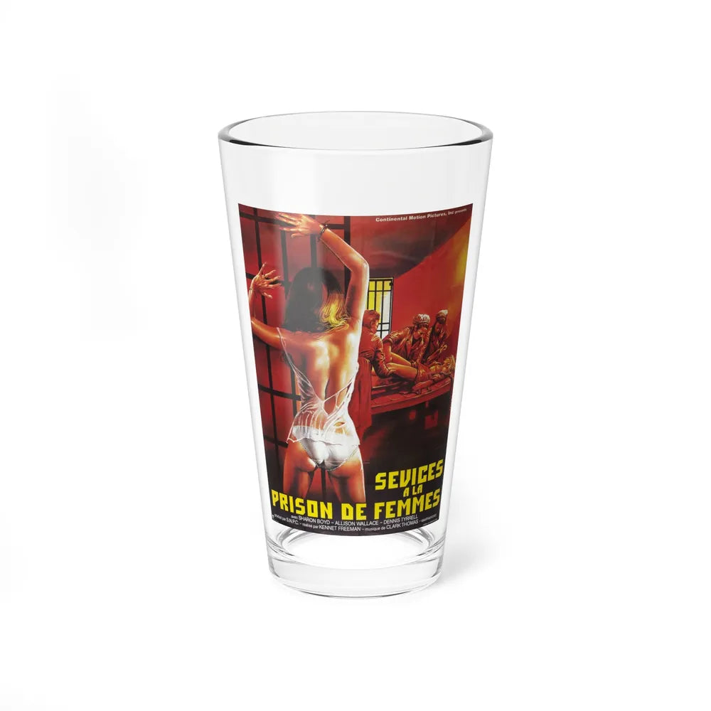 HELL PENITENTIARY 1984 Movie Poster - Pint Glass 16oz-16oz-Go Mug Yourself