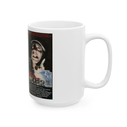 HELL ROLLER (VHS COVER) - White Coffee Mug-Go Mug Yourself