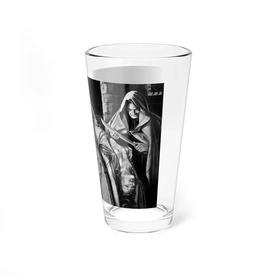 Hell's Wizard Demands Chained Nudes, Man's Story, September 1963 - Pint Glass 16oz - Go Mug Yourself