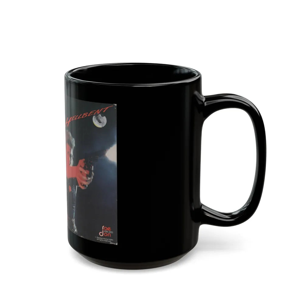 HELLBENT (VHS COVER) - Black Coffee Mug-Go Mug Yourself