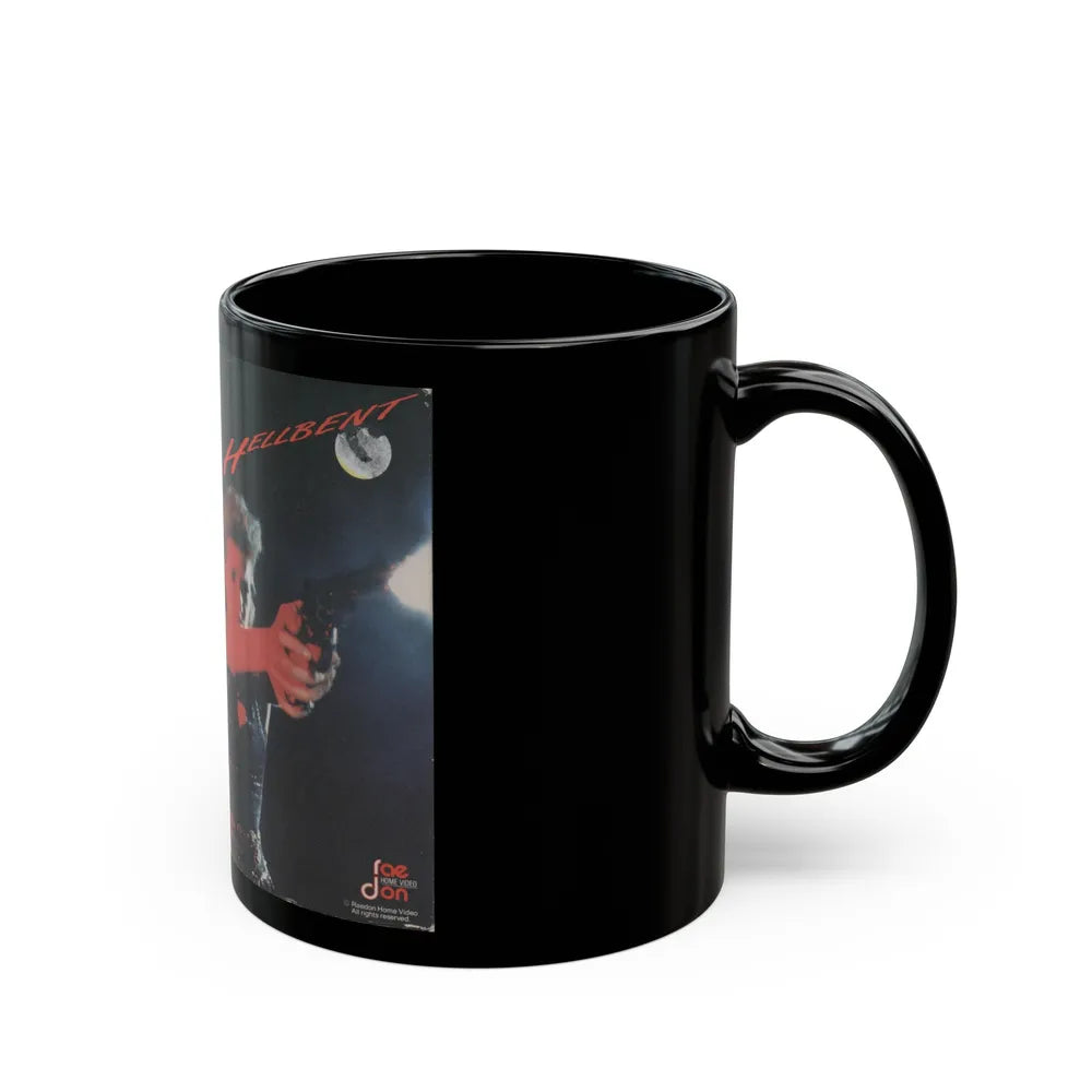 HELLBENT (VHS COVER) - Black Coffee Mug-Go Mug Yourself