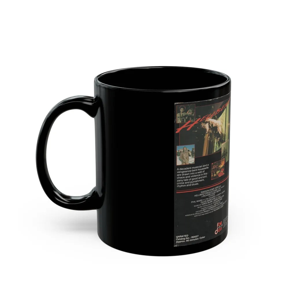 HELLBENT (VHS COVER) - Black Coffee Mug-Go Mug Yourself