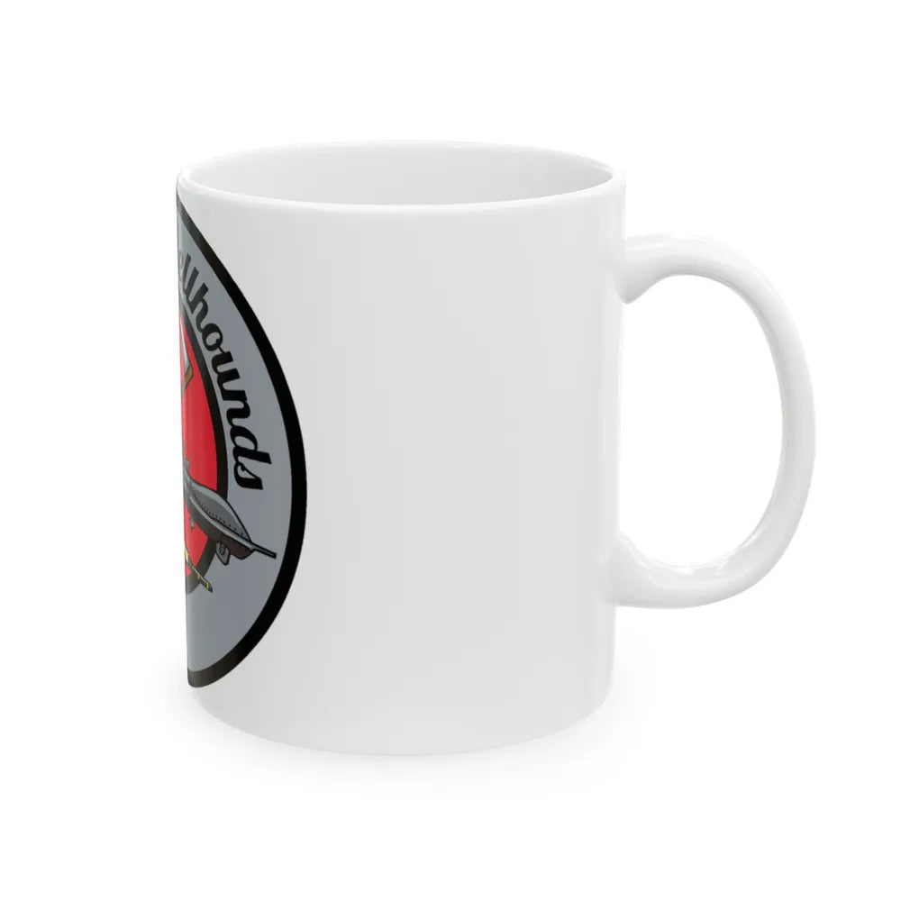 Hellbound Snoopy 20th ASq (U.S. Air Force) White Coffee Mug-Go Mug Yourself