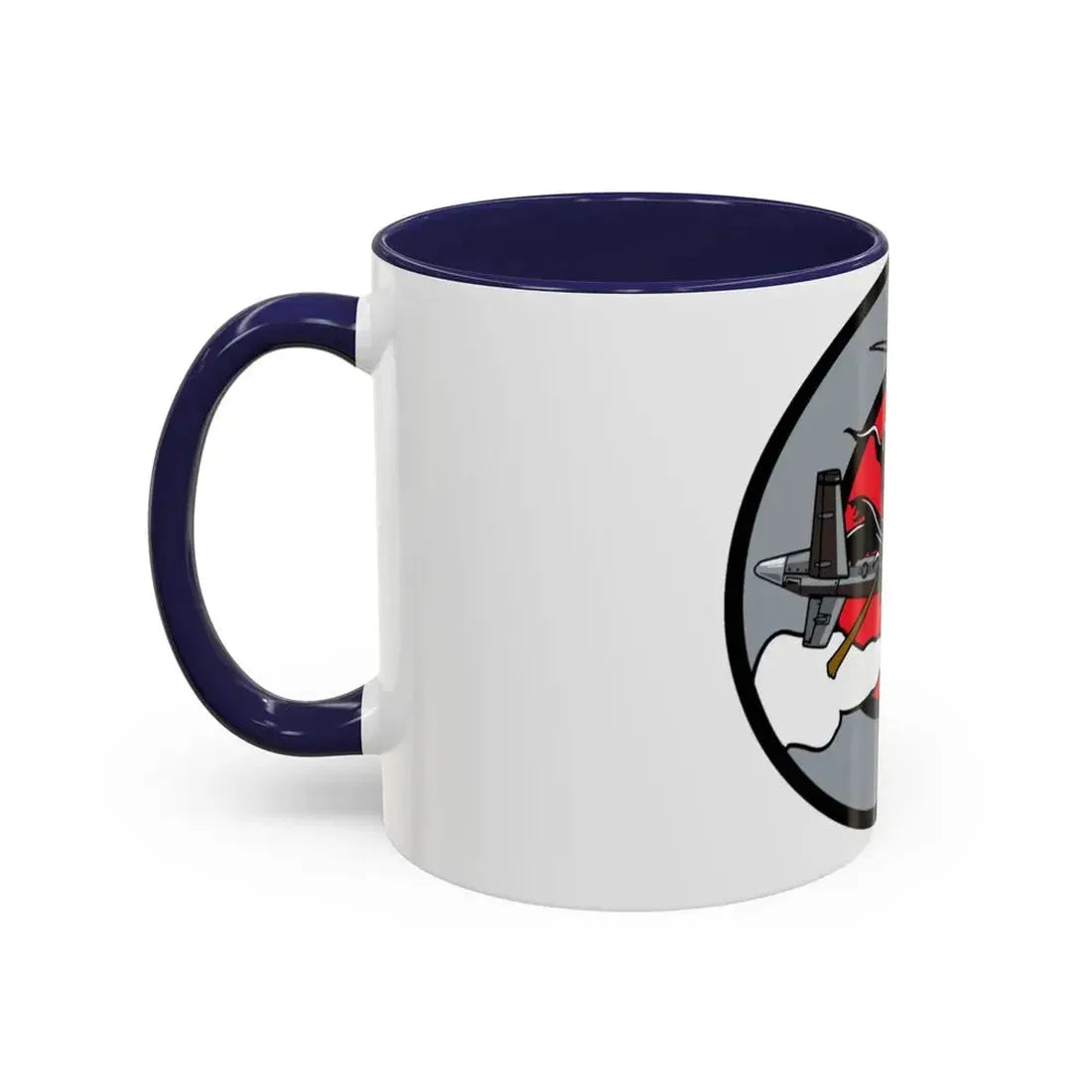 Hellbound Snoopy 20th ASq (U.S. Air Force) Accent Coffee Mug - Go Mug Yourself