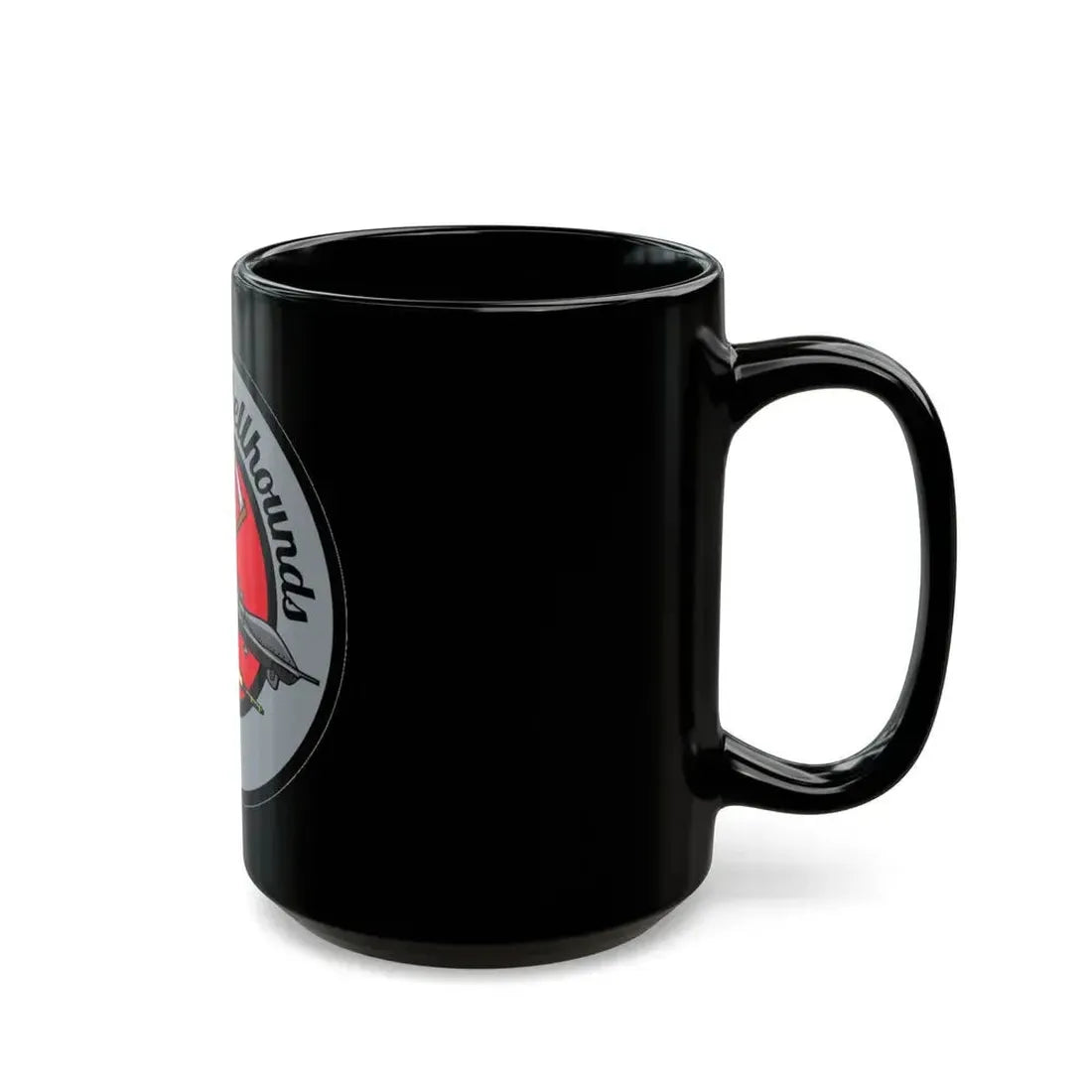 Hellbound Snoopy 20th ASq (U.S. Air Force) Black Coffee Mug - Go Mug Yourself