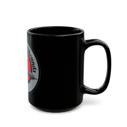 Hellbound Snoopy 20th ASq (U.S. Air Force) Black Coffee Mug - Go Mug Yourself